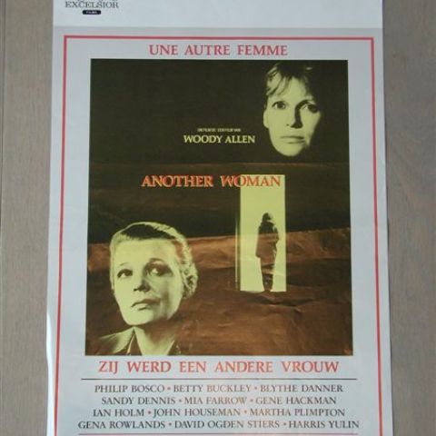 'Another Woman' Belgian affichette